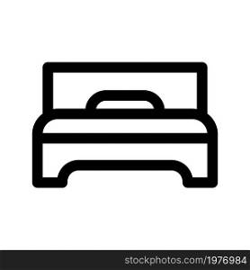 Illustration Vector Graphic of Bed icon