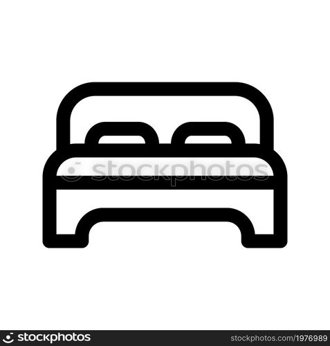 Illustration Vector Graphic of Bed icon