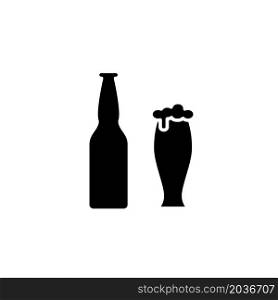Illustration Vector Graphic of Beer Icon Design