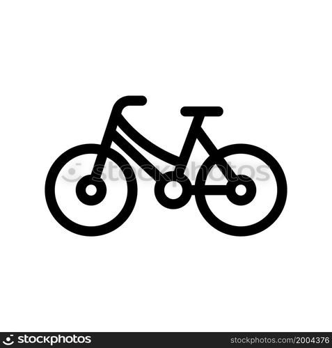 Illustration Vector Graphic of Bicycle Icon Design