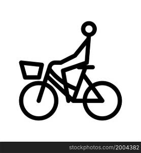 Illustration Vector Graphic of Bicycle Icon Design