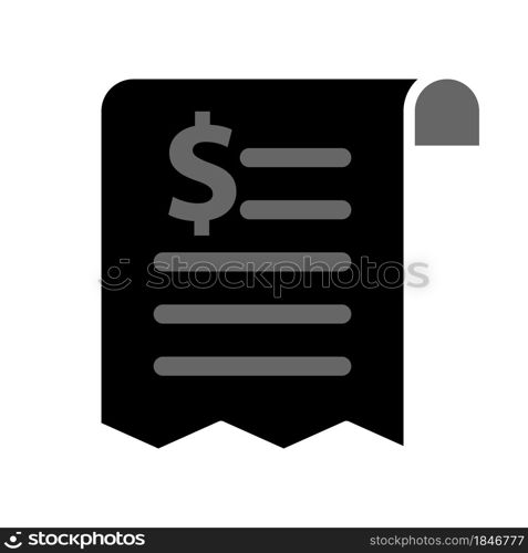 Illustration Vector graphic of Bill Icon Design