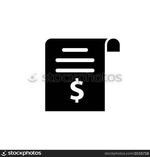 Illustration Vector graphic of Bill Icon Design