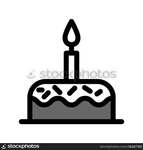 Illustration Vector Graphic of Birthday Cake icon