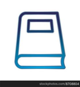 Illustration Vector graphic of book  icon. Fit for study, learning, graduate etc.