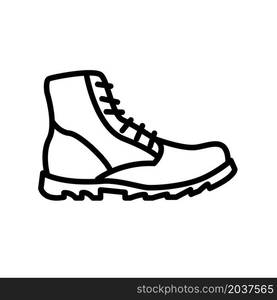 Illustration Vector graphic of boot icon design