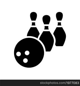 Illustration Vector Graphic of Bowling Icon