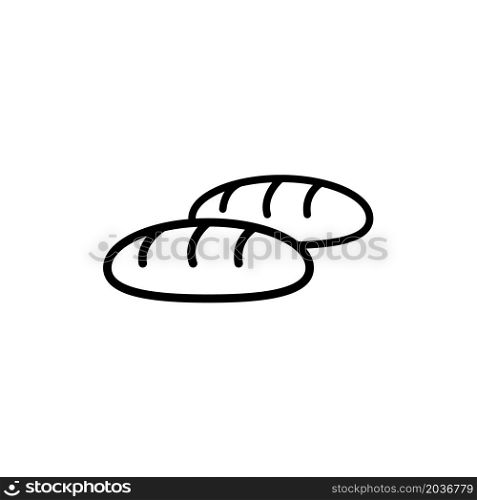 Illustration Vector Graphic of Bread Icon Design