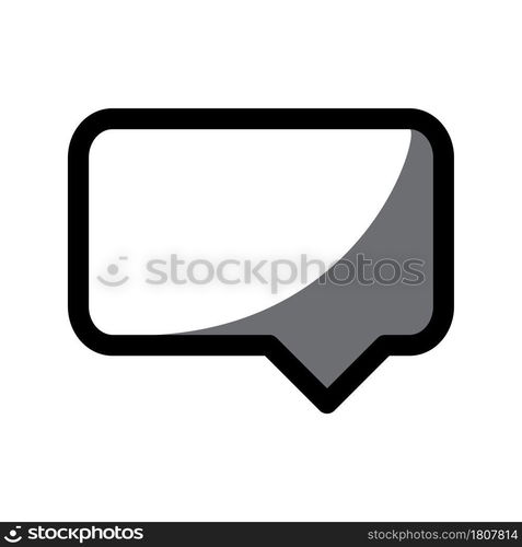 Illustration Vector graphic of Bubble Speech icon