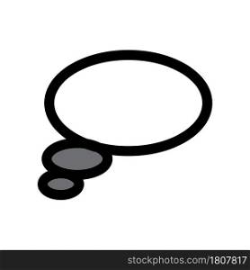 Illustration Vector graphic of Bubble Speech icon