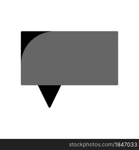 Illustration Vector Graphic of Bubble Speech icon