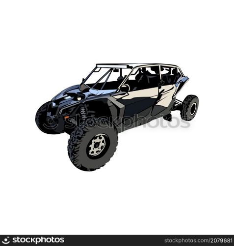 Illustration Vector Graphic of Buggy Car