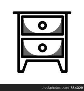 Illustration Vector Graphic of Cabinet icon design