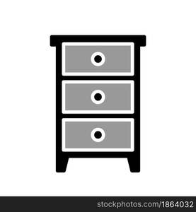 Illustration Vector Graphic of Cabinet icon design