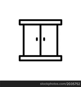 Illustration Vector Graphic of Cabinet Icon Design