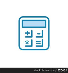 Illustration Vector graphic of calculator icon. Fit for accounting, economy, commerce, analysis etc