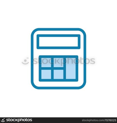 Illustration Vector graphic of calculator icon. Fit for accounting, economy, commerce, analysis etc
