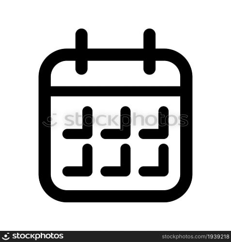Illustration Vector Graphic of Calendar Icon