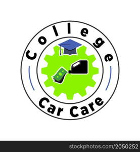 Illustration Vector Graphic of Car Care logo design