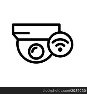 Illustration Vector graphic of cctv icon design