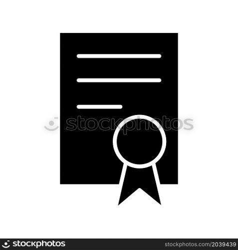 Illustration Vector graphic of Certificate icon