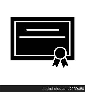Illustration Vector graphic of Certificate icon