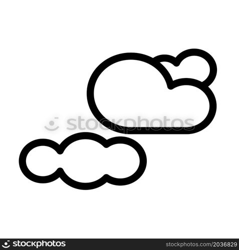 Illustration Vector Graphic of Cloudy Icon Design