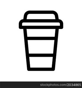 Illustration Vector Graphic of Coffee Paper Cup Icon
