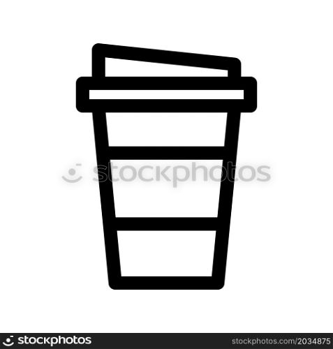 Illustration Vector Graphic of Coffee Paper Cup Icon