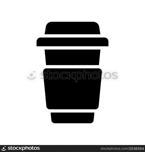 Illustration Vector Graphic of Coffee Paper Cup Icon Design
