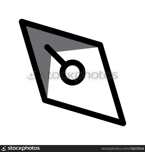 Illustration Vector Graphic of Compass icon