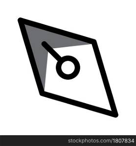 Illustration Vector Graphic of Compass icon