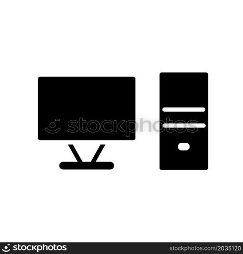 Illustration Vector Graphic of Computer (PC) Icon Design