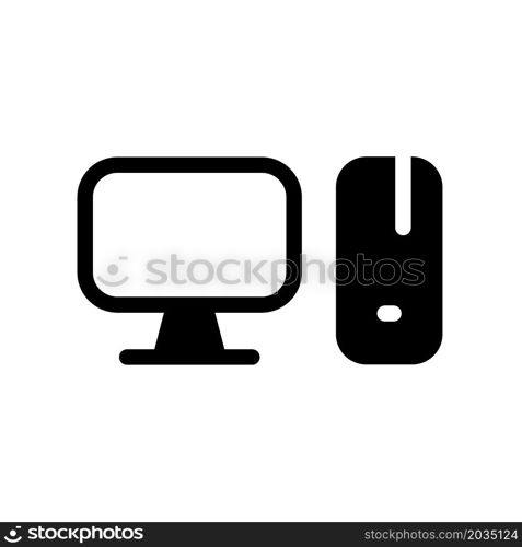 Illustration Vector Graphic of Computer (PC) Icon Design