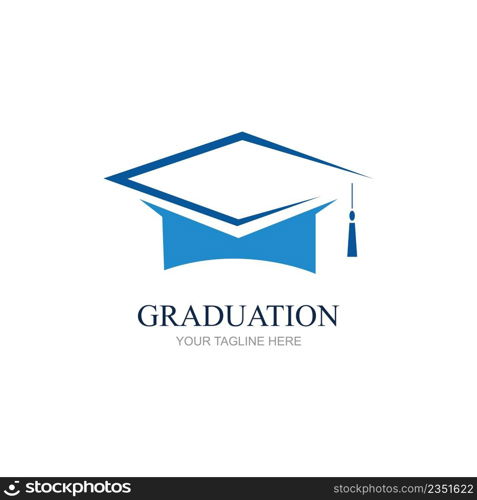 Illustration vector graphic of congratulations graduation logo design template