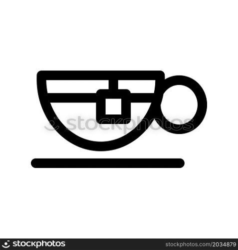 Illustration Vector Graphic of Cup Of Tea Icon