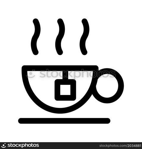 Illustration Vector Graphic of Cup Of Tea Icon