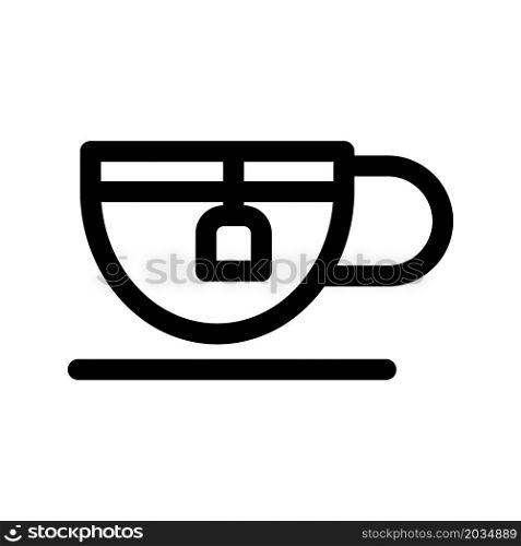 Illustration Vector Graphic of Cup Of Tea Icon