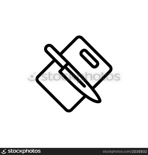 Illustration Vector graphic of Cutting Board icon design