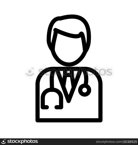 Illustration Vector graphic of Doctor icon template