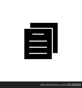 Illustration Vector Graphic of Document Icon Design