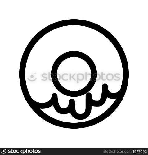 Illustration Vector Graphic of donut icon