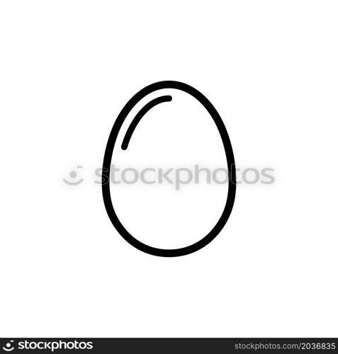 Illustration Vector graphic of egg icon design