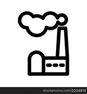 Illustration Vector Graphic of Factory Icon Design
