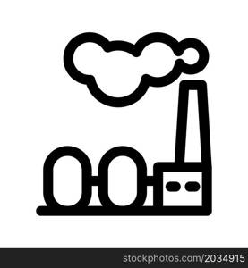 Illustration Vector Graphic of Factory Icon Design