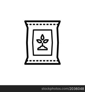 Illustration Vector graphic of fertilizer icon. Fit for gardening, soil, farmer, plant etc.