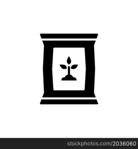 Illustration Vector graphic of fertilizer icon. Fit for gardening, soil, farmer, plant etc.