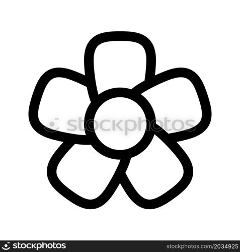 Illustration Vector Graphic of Flower Icon