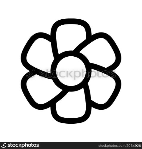 Illustration Vector Graphic of Flower Icon