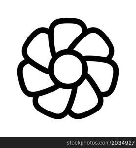 Illustration Vector Graphic of Flower Icon